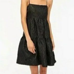 NWT: JCrew Jacquard strappy tiered mini dress, 14